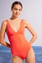 czerwony women'secret jednoczęściowy strój kąpielowy PERFECT FIT SUMMER Damski