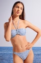 women'secret biustonosz kąpielowy BAZAR usztywniana niebieski 6483556