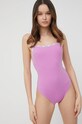 Одежда Купальник Calvin Klein KW0KW01664.PPYY фиолетовой
