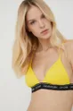 Bikini top Calvin Klein κίτρινο
