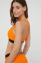 Bikini top Calvin Klein πορτοκαλί