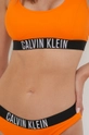 pomarańczowy Calvin Klein biustonosz kąpielowy