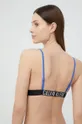 Plavková podprsenka Calvin Klein tmavomodrá