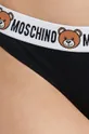 μαύρο Στρινγκ Moschino Underwear