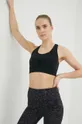 czarny Calvin Klein Performance biustonosz sportowy Seamless