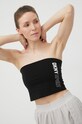 Top Dkny s elastinom crna DP2T8810