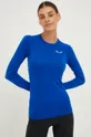 μπλε Λειτουργικό μακρυμάνικο πουκάμισο Salewa Γυναικεία