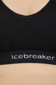 crna Funkcionalno donje rublje Icebreaker Sprite Racerback Bra