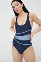 Aqua Speed egyrészes fürdőruha Stella melltartó merevítő nélkül sötétkék STELLA.LADY
