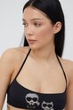 Karl Lagerfeld sutien de baie negru KL22WTP04