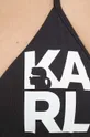 czarny Karl Lagerfeld biustonosz kąpielowy KL22WTP01