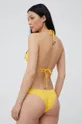 Plavková podprsenka Karl Lagerfeld žltá