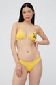 Ρούχα Bikini top Karl Lagerfeld KL22WTP01 κίτρινο