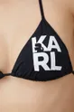 fekete Karl Lagerfeld bikini felső