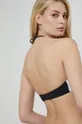 Plavková podprsenka Karl Lagerfeld čierna