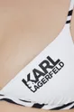 λευκό Μαγιό σλιπ μπικίνι Karl Lagerfeld