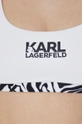 λευκό Bikini top Karl Lagerfeld