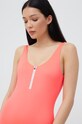 Jednodielne plavky Armani Exchange bez kostíc ružová 943036.2R610