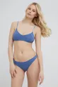 plava Dvostrane kupaće gaćice brazilke Roxy X Stella Jean