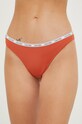 Brazílske plavkové nohavičky Calvin Klein spodný hnedá KW0KW01710.PPYY