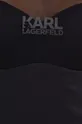 czarny Karl Lagerfeld jednoczęściowy strój kąpielowy
