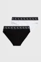crna Dječje gaćice Calvin Klein Underwear Za djevojčice