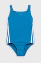adidas Performance costum de baie dintr-o bucată pentru copii HF5917 moale albastru HF5917