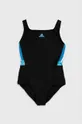 crna Dječji kupaći kostim adidas Performance Za djevojčice