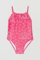 różowy OVS jednoczęściowy strój kąpielowy dziecięcy Dziewczęcy