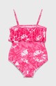 United Colors of Benetton costum de baie copii 33Q20I005.G roz SS22