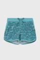 turkizna Columbia kratke hlače na plaži za otroke Dekliški