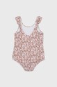 Ολόσωμο παιδικό μαγιό Name it 13199610.VioletIce ροζ SS22