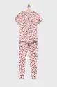 Detské bavlnené pyžamo GAP ružová