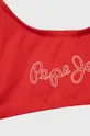 Pepe Jeans dwuczęściowy strój kąpielowy dziecięcy czerwony