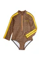 Детский купальник Mini Rodini коричневый