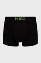 Bokserice Hugo (2-pack) crna