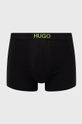 Boxerky Hugo (2-pack) čierna