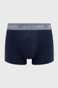 Boxerky Jack & Jones (5-pak) tmavomodrá