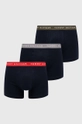 tmavomodrá Boxerky Tommy Hilfiger (3-pack) Pánsky