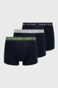 tmavomodrá Boxerky Tommy Hilfiger (3-pack) Pánsky