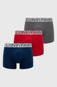Boxerky Calvin Klein Underwear (3-pack) pletenina vícebarevná 000NB3131A.PPYY