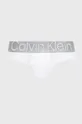 Slipy Calvin Klein Underwear (3-pak) biela