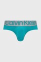 Odzież Calvin Klein Underwear slipy (3-pack) 000NB3129A.PPYY srebrny