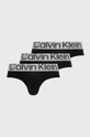 czarny Calvin Klein Underwear slipy (3-pack) Męski