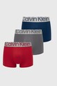 Boxerky Calvin Klein Underwear (3-pak) melanž viacfarebná 000NB3130A.PPYY