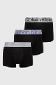 čierna Boxerky Calvin Klein Underwear (3-pak) Pánsky