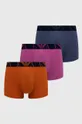 fioletowy Emporio Armani Underwear Bokserki (3-pack) 111357.2R715 Męski