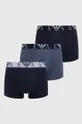 tmavomodrá Boxerky Emporio Armani Underwear (3-pack) Pánsky