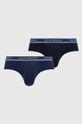 granatowy Emporio Armani Underwear Slipy (2-pack) 111733.2R717 Męski