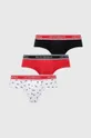 crna Slip gaćice Emporio Armani Underwear (3-pack) Muški